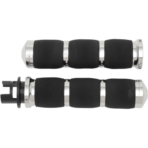 AVON GRIPS MTINAIR90CH Avon Grips 3-Ring Air Cushioned Grips - Indian - Chrome Mt-In-Air-90-Ch