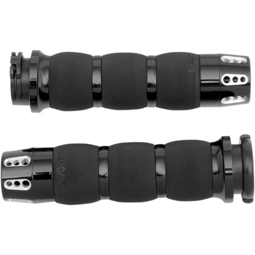 AVON GRIPS AIR90ANOGAT Avon Grips Grips - Gatlin - Air Cushioned - Black Air-90-Ano-Gat