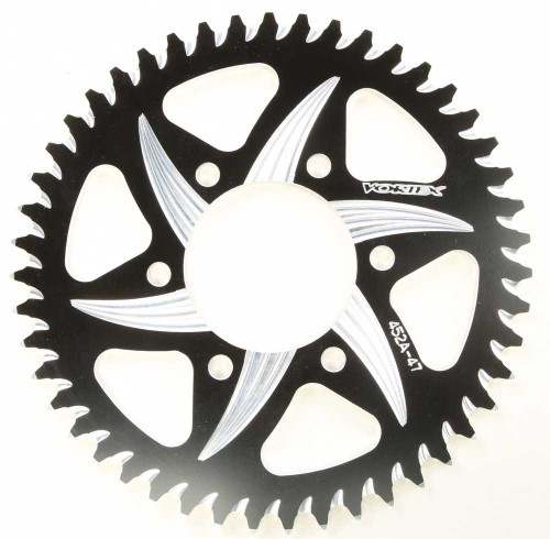 VORTEX 452AZK-47 Vortex Rear Cat5 Sprocket Aluminum 47T-520 Blk Kaw 452Azk-47