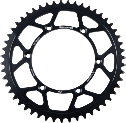 Fire Power FPS-460-51-BLK Fire Power Rear Sprocket Steel 51T Blk Fps-460-51-Blk