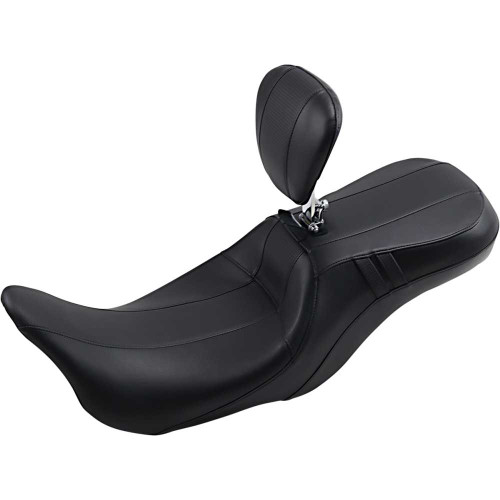 LE PERA LK997BRGT3 Le Pera Outcast Gt Seat - 2-Up - With Backrest - Black Carbon Fiber - Fl '08-'23 Lk-997Brgt3