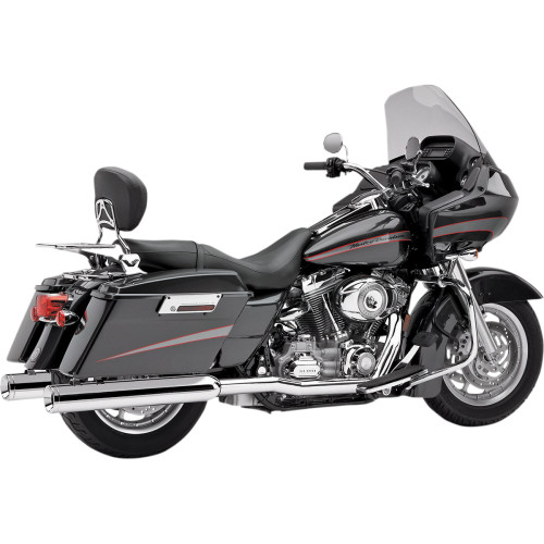 Cobra True Dual Headpipes - Chrome - '95-'06 Fl 6250