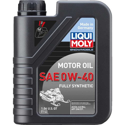 LIQUI MOLY 20148 Liqui Moly Snowmobile Synthetic Oil - 0W-40 - 1 Liter 20148