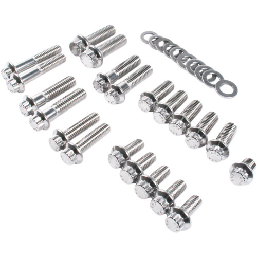 Feuling Oil Pump Corp. Fastener Kit - Chassis/Trim - 12-Point/Dress-Up - Xl 3066
