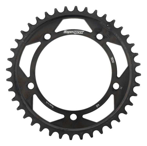 Supersprox RFE-1800-40-BLK Supersprox Rear Sprocket Steel 40T-530 Blk Suz Rfe-1800-40-Blk