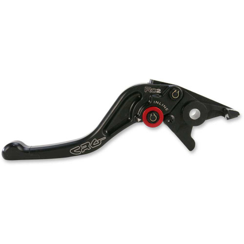 CRG 2AN531HB Crg Brake Lever - Rc2 - Short - Black 2An-531-H-B