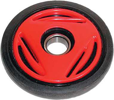 Ppd R0135F-2-105A Ppd Idler Wheel Red 5.31"X25Mm R0135F-2-105A