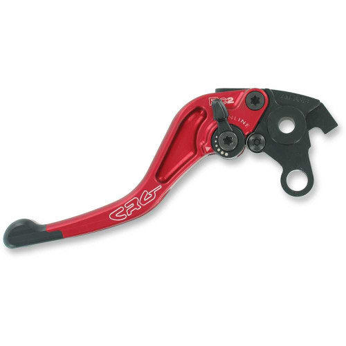 CRG 2AN651HR Crg Clutch Lever - Rc2 - Short - Red 2An-651-H-R