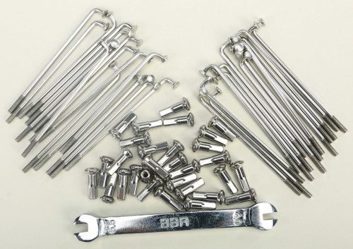 Bbr 391-HXR-5002 Bbr Front/Rear Hd Spoke Set 391-Hxr-5002