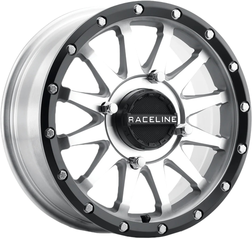 Raceline A95MA-56056+40 Raceline Trophy Le Wheel 15X6 4/156 (+40Mm) Machined/Blk A95Ma-56056+40