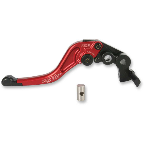 CRG 2RN512HR Crg Brake Lever - Rc2 - Short - Red 2Rn-512-H-R