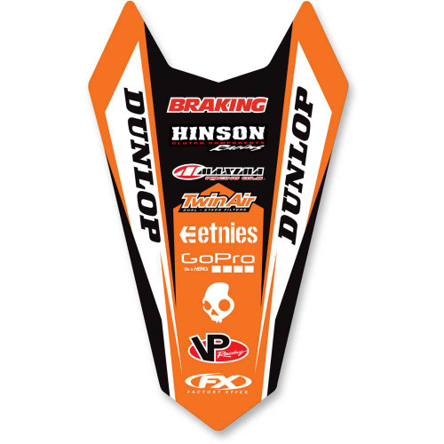 FACTORY EFFEX 1932530 Factory Effex Rear Fender Graphic - Ktm 19-32530