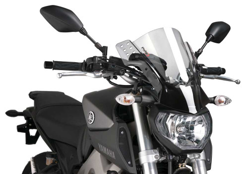 Puig 5881W Puig Windscreen Rafale Bar Mount Clear 5881W