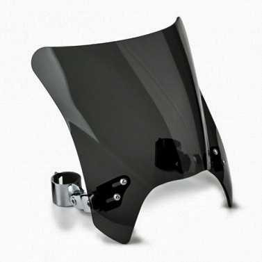 National Cycle N2839-001 National Cycle Mohawk Windshield Dark Tint Chrome Hardware N2839-001