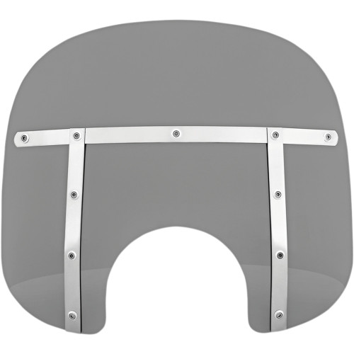 Memphis Shades Fats Windshield - 13" - Headlight - Black Smoke Mem31112