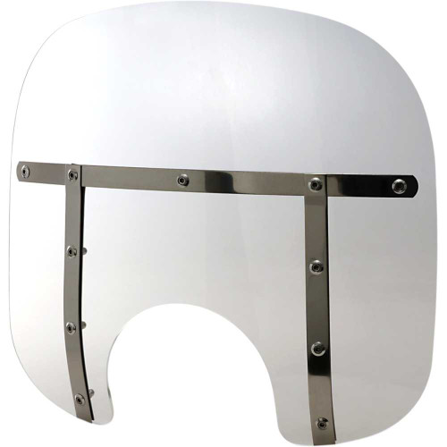 MEMPHIS SHADES MEM3110 Memphis Shades Fats Windshield - 13" - Clear Mem3110