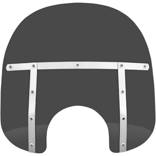Memphis Shades Fats Windshield - 15" - Headlight - Dark Black Smoke Mem31210