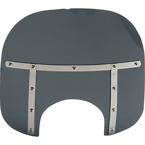 Memphis Shades Fats Windshield - 15" - Headlight - Dark Black Smoke Mem35210