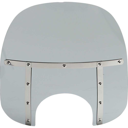 MEMPHIS SHADES MEM36212 Memphis Shades Fats Windshield - 17" - Headlight - Black Smoke Mem36212