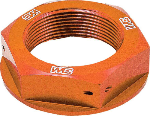 Works 24-380 Works Steering Stem Nut (Orange) 24-380