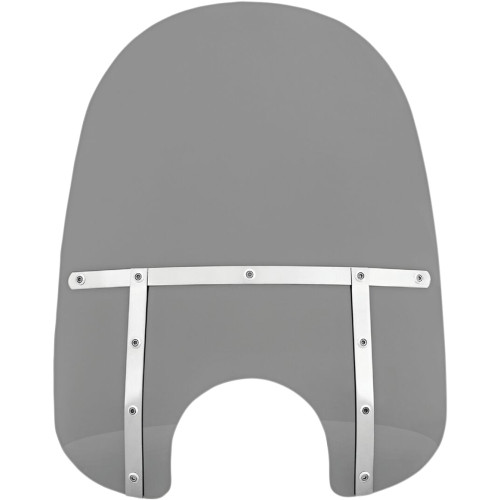 Memphis Shades Fats Windshield - 21" - Headlight - Black Smoke Mem34112
