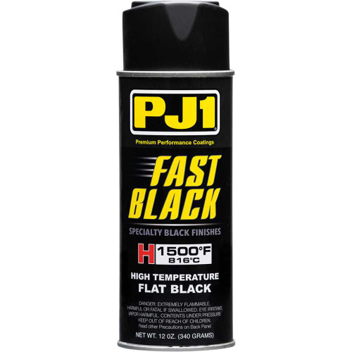 PJ1/VHT 16HIT Pj1/Vht High-Temperature Exhaust Paint - Matte Black - 12 Oz. Net Wt. - Aerosol 16-Hit