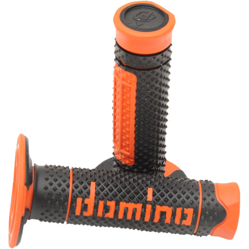 Domino Grips - Diamonte - Dual Compound - Black/Orange A26041C4540A7-0 Domino Grips - Diamonte - Dual Compound - Black/Orange A26041C4540A7-0