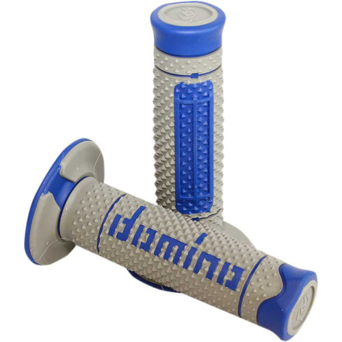 DOMINO A26041C4852A70 Domino Grips - Diamonte - Dual Compound - Gray/Blue A26041C4852A7-0