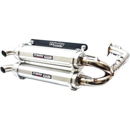 Trinity Racing Stage 5 Dual Exhaust - Aluminum Tr-4153D Trinity Racing Stage 5 Dual Exhaust - Aluminum Tr-4153D
