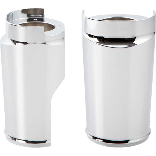 ARLEN NESS 20043 Arlen Ness Fat Tire Fork Boot Cover - Chrome - Smooth 20-043