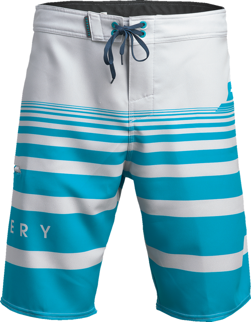 Slippery Glide Board Shorts - Gray/Aqua - Us 42
