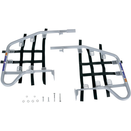 Dg Performance Nerf Bars - Trx450R - Silver/Black 54-2450
