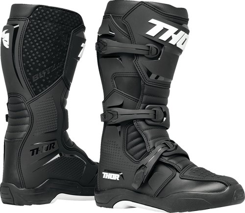 THOR 3410-3074 Thor Blitz Xr Boots - Black/White - Size 8