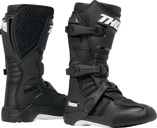 THOR 3411-0728 Thor Youth Blitz Xr Boots - Black/White - Size 5