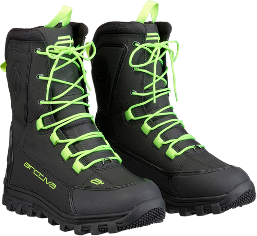ARCTIVA 3420-0651 Arctiva Advance Boots - Black/Hi-Viz - Size 11