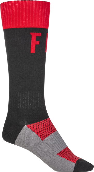 Fly Racing 350-0532L Fly Racing Mx Pro Socks Red/Black Lg/Xl 350-0532L