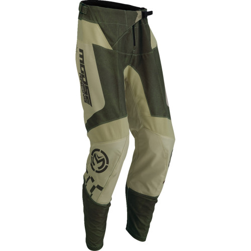 Moose Racing Qualifier Pants - Green/Tan - 28 2901-10847