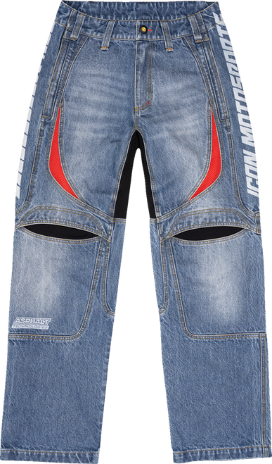 Icon Hooligan Jeans - Blue - Us 32 Icon Hooligan Jeans - Blue - Us 32