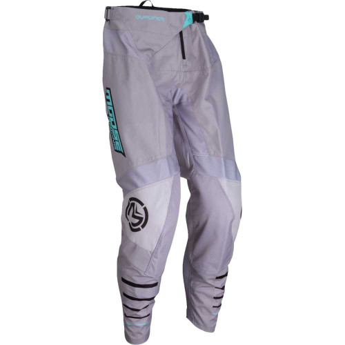 MOOSE RACING 290111823 Qualifier Pants - Gray/Teal - 30 2901-11823