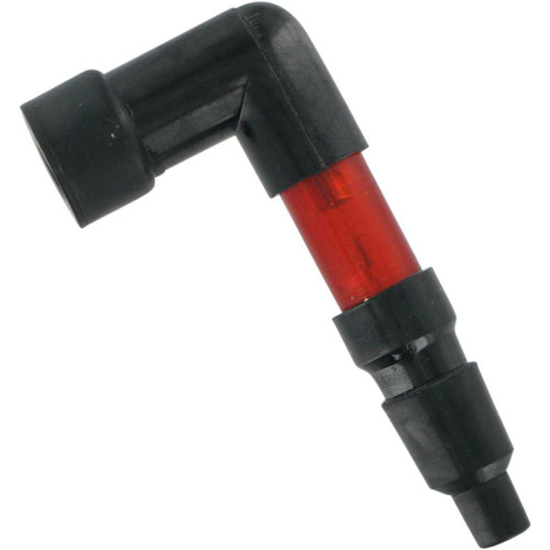 PARTS UNLIMITED DS-305007 Parts Unlimited Spark Plug Cap - 90 Degree - Red