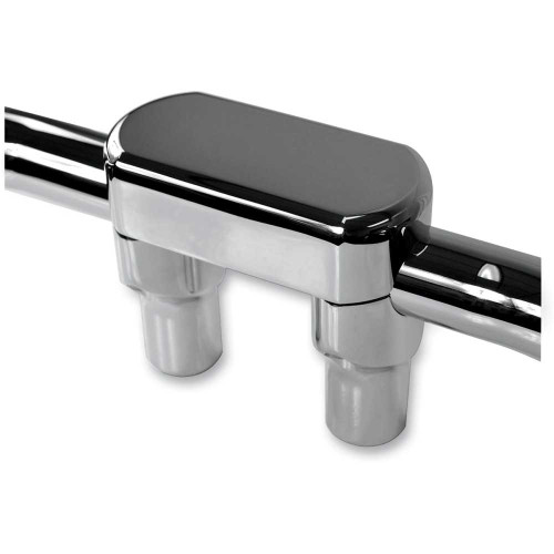 LA CHOPPERS LA744603 La Choppers Risers - Hefty - Top - 3" - Chrome La-7446-03