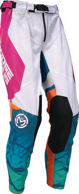 Moose Offroad Sahara Pants - Teal/Orange/Pink - Us 30 2901-12073 Moose Offroad Sahara Pants - Teal/Orange/Pink - Us 30 2901-12073