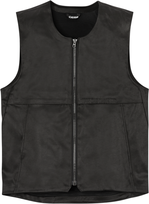 ICON 2830-0572 Icon Backlot Vest - Black - L/Xl
