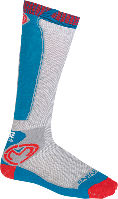 Moose Racing Sahara Socks - Red/White/Blue - Small/Medium 3431-0601 Moose Racing Sahara Socks - Red/White/Blue - Small/Medium 3431-0601