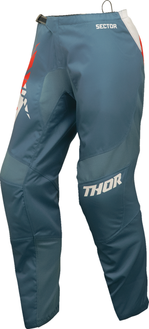 THOR 2902-0347 Thor Women'S Sector Split Pants - Blue/White - 13/14