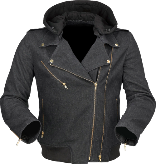 Z1R 2822-1511 Z1R Women'S Blinker Jacket - Black - 2W