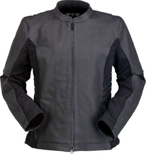 Z1R 2813-1024 Z1R Women'S Bellona Leather Jacket - Black - 3W