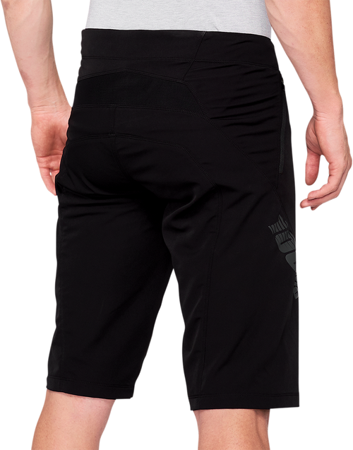 100% 4002100002 100% Airmatic Shorts - Black - Us 32 40021-00002