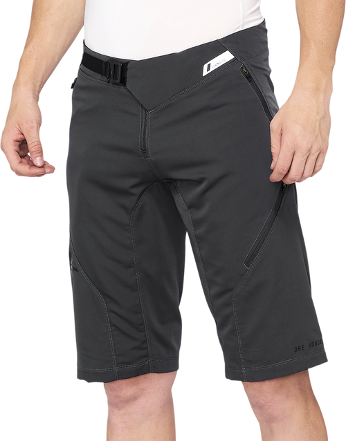 100% 4002100014 100% Airmatic Shorts - Charcoal - Us 28 40021-00014