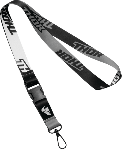 THOR 9501-0284 Lanyard - Black/Gray